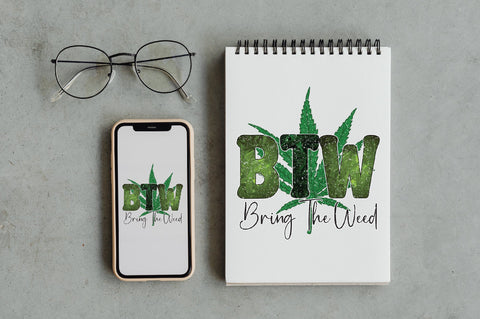 Btw Bring The Weed Sublimation Sublimation Jagonath Roy 