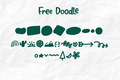 Bubble Mint - Fun written Font Font Dm Letter Studio 