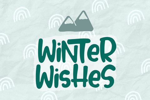 Bubble Mint - Fun written Font Font Dm Letter Studio 