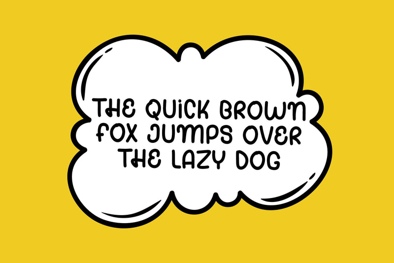 Bubble - playful font - So Fontsy