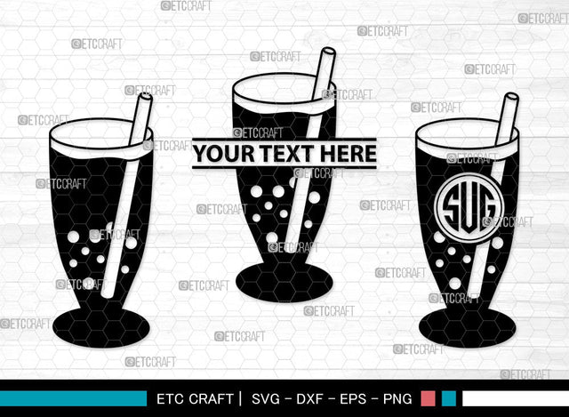 Bubble Tea SVG | Boba Tea Svg | Bubble Milk Tea Svg | Pearl Milk Tea Svg | Colorful Bubble Tea Svg | Bubble Tea Clipart SVG ETC Craft 