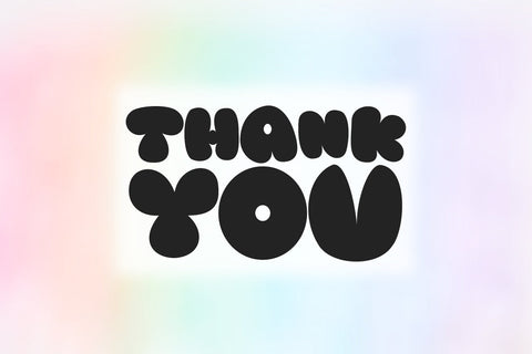 Bubble Yummy - A Cute Display Font Font Masyafi Studio 