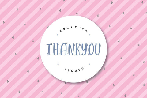 Bubblegum Fun Children Typeface Font Creatype Studio 