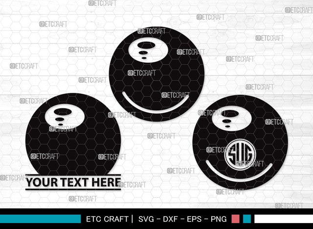 Bubbles Monogram SVG Cut File | Soap Bubbles Svg | Blowing Bubbles Svg | Bubble Svg | Water Bubbles Svg | Bubbles Clipart SVG ETC Craft 