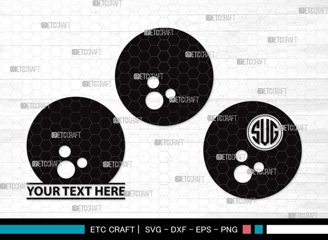 Bubbles Monogram SVG Cut File | Soap Bubbles Svg | Blowing Bubbles Svg | Bubble Svg | Water Bubbles Svg | Bubbles Clipart SVG ETC Craft 