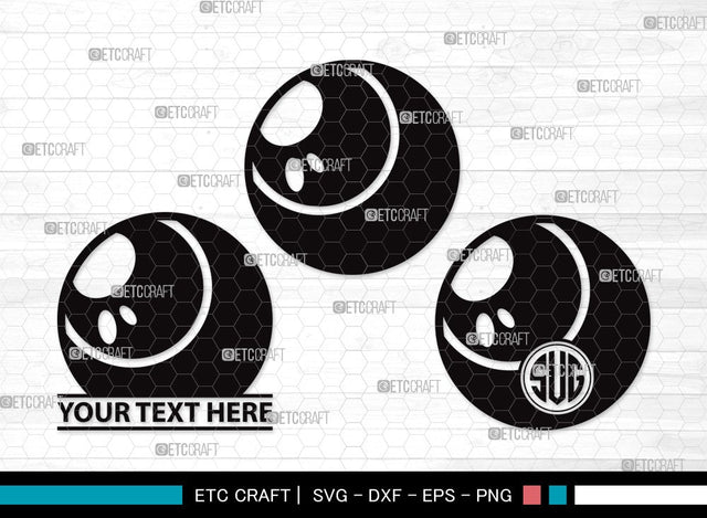 Bubbles Monogram SVG Cut File | Soap Bubbles Svg | Blowing Bubbles Svg | Bubble Svg | Water Bubbles Svg | Bubbles Clipart SVG ETC Craft 