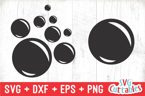 Bubbles svg | Bubble Cut File | Silhouette File | Cricut Cut File | Digital Download SVG Svg Cuttables 