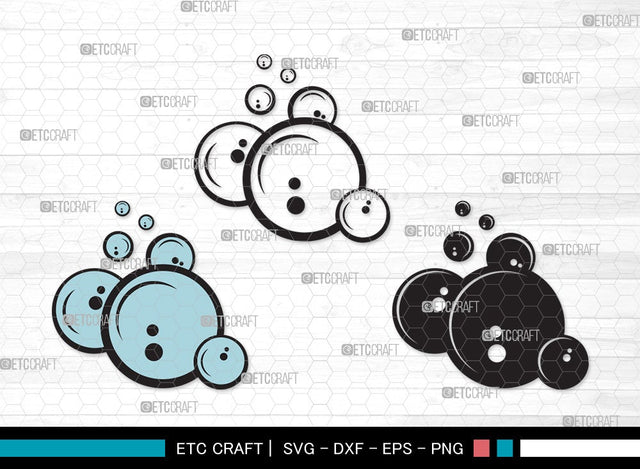 Bubbles SVG Cut File | Soap Bubbles Svg | Blowing Bubbles Svg | Bubble Svg | Water Bubbles Svg | Bubbles Clipart SVG ETC Craft 
