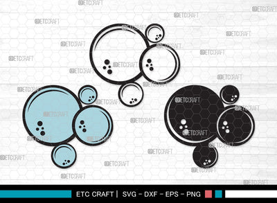 Bubbles SVG Cut File | Soap Bubbles Svg | Blowing Bubbles Svg | Bubble Svg | Water Bubbles Svg | Bubbles Clipart SVG ETC Craft 