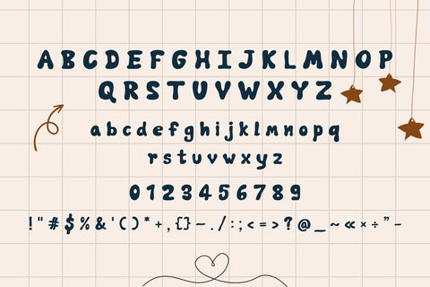 Bubbly - Cute Retro Font Font ChiraaDesign 