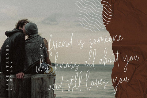 Bucherry Monoline Script Font Creatype Studio 