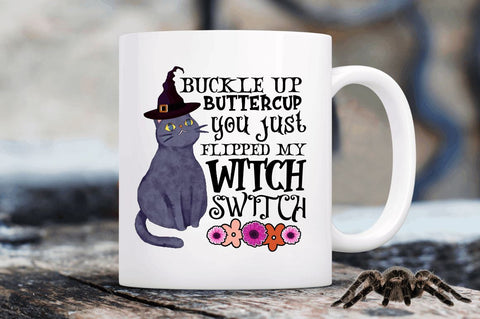 Buckle up buttercup Sublimation PNG, Black Magic Sublimation Design Sublimation Regulrcrative 