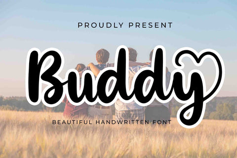 Buddy Font LetterdayStudio 