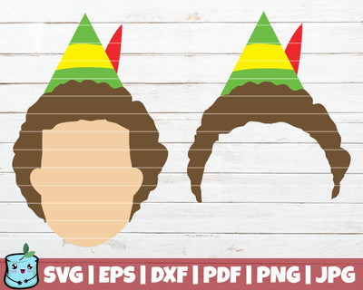 Buddy The Elf Monogram SVG MintyMarshmallows 