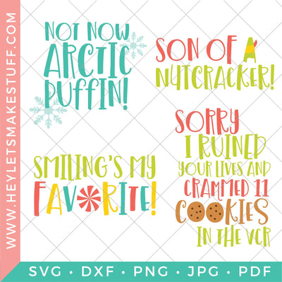 Buddy the Elf Movie Bundle SVG Hey Let's Make Stuff 