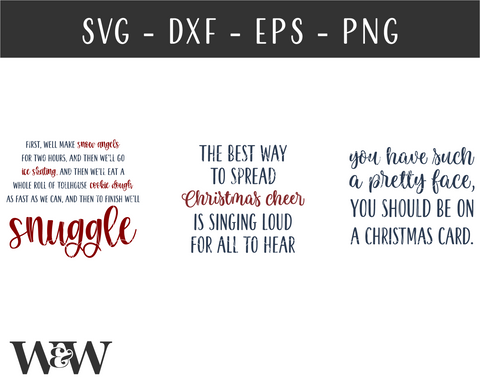 Buddy The Elf Quotes SVG Bundle | Christmas Movie Quote SVG SVG Wood And Walt 
