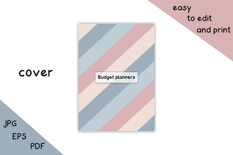 Budget Planer Book | A4 PDF Printable Templates Sublimation AnnaViolet_store 