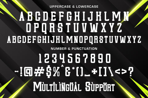 Budi Mose - Sporty Display Font Font StringLabs 