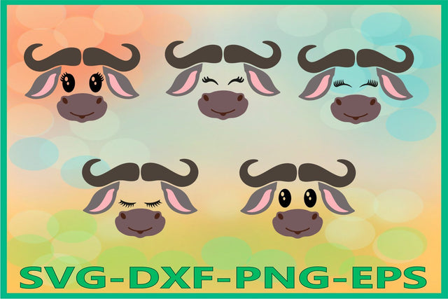 Buffalo face SVG SVG AlexSVGStudio 