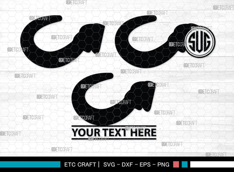 Buffalo Horn Monogram, Buffalo Horn Silhouette, Buffalo Horn SVG, Horn Svg, Horns Svg, Animal Horns Svg, SB00342 SVG ETC Craft 