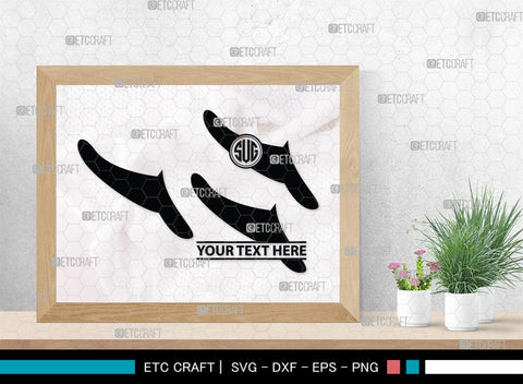 Buffalo Horn Monogram, Buffalo Horn Silhouette, Buffalo Horn SVG, Horn Svg, Horns Svg, Animal Horns Svg, SB00342 SVG ETC Craft 