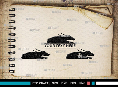 Buffalo Monogram, Buffalo Silhouette, Buffalo SVG, Bull Rider Svg, Bison Svg, Animal Svg, SB00231 SVG ETC Craft 