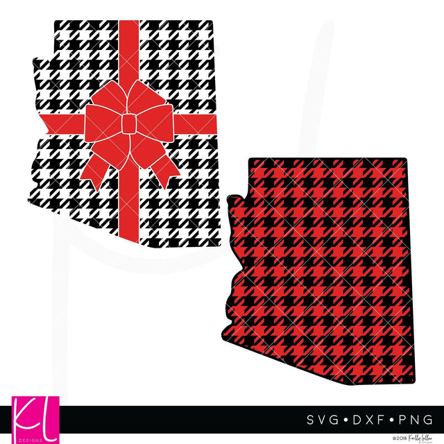 Buffalo Plaid Arizona SVG Kelly Lollar Designs 
