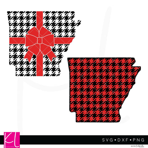 Buffalo Plaid Arkansas SVG Kelly Lollar Designs 