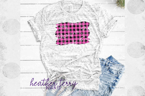 Buffalo plaid background, distressed buffalo plaid, distressed buffalo plaid sublimation, buffalo plaid png, pdf, pink buffalo plaid SVG Heather Terry Design Co. 
