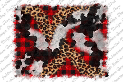 Buffalo Plaid Background PNG, Christmas Background Png, Leopard Background, Plaid Png, Cowhide Background Png, Sublimation Designs Downloads Sublimation SublimationDesignShop 