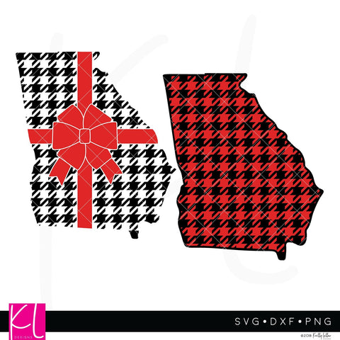 Buffalo Plaid Georgia SVG Kelly Lollar Designs 