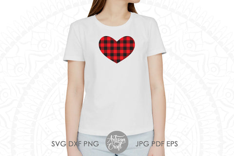 Buffalo plaid heart SVG, plaid heart PNG, sublimation designs Sublimation Artisan Craft SVG 