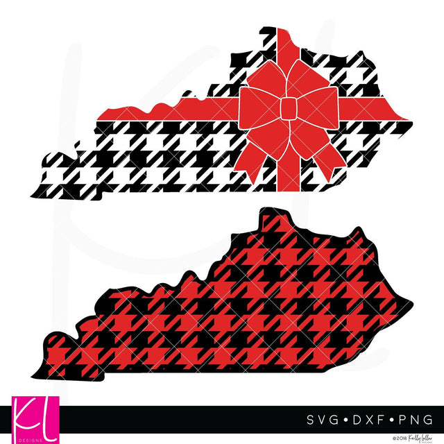 Buffalo Plaid Kentucky SVG Kelly Lollar Designs 