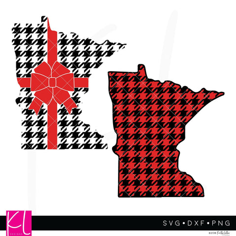 Buffalo Plaid Minnesota SVG Kelly Lollar Designs 