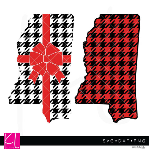 Buffalo Plaid Mississippi SVG Kelly Lollar Designs 