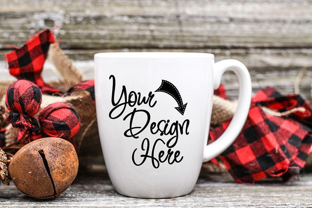 Buffalo Plaid Mug Mockup Mock Up Photo Design Shark 