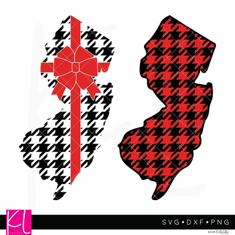 Buffalo Plaid New Jersey SVG Kelly Lollar Designs 