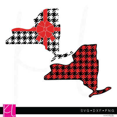 Buffalo Plaid New York SVG Kelly Lollar Designs 
