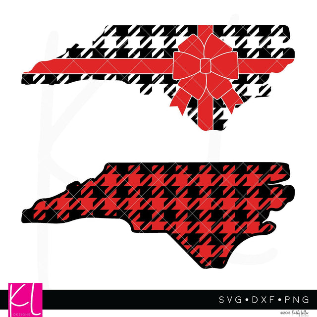 Buffalo Plaid North Carolina SVG Kelly Lollar Designs 