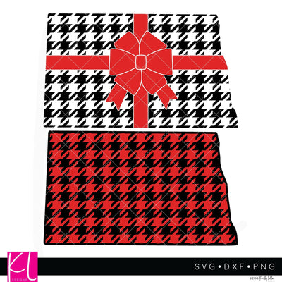Buffalo Plaid North Dakota SVG Kelly Lollar Designs 