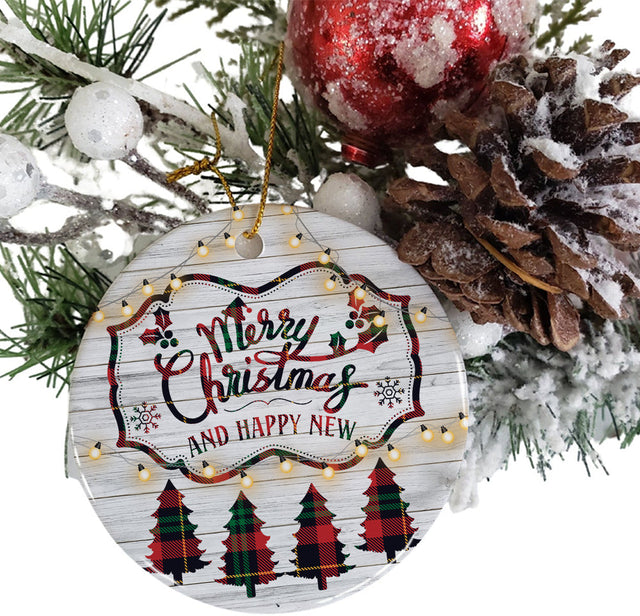 Buffalo Plaid Ornament Design, Ornament Sublimation Images, Ornament Templates, Merry Christmas Designs, Christmas Sublimation, Ornaments Sublimation CaldwellArt 