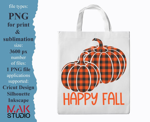 Buffalo plaid pumpkin png, Buffalo plaid pumpkin clipart, Happy fall png, Pumpkin png, Buffalo pumpkin png, Fall png, Pumpkin clip art SVG MAKStudion 