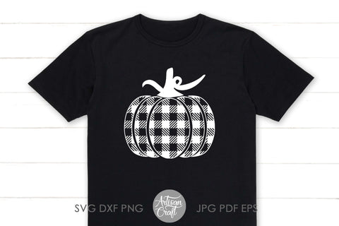 Buffalo plaid pumpkin SVG, plaid pumpkin SVG files SVG Artisan Craft SVG 