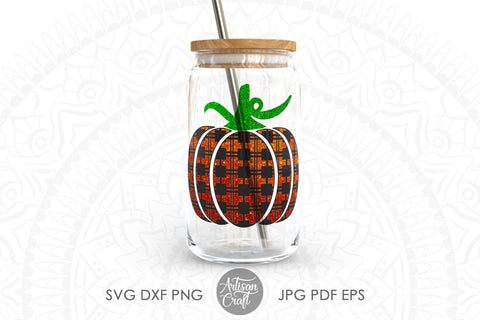 Buffalo plaid pumpkin SVG, plaid pumpkin SVG files SVG Artisan Craft SVG 