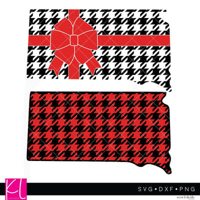 Buffalo Plaid South Dakota SVG Kelly Lollar Designs 
