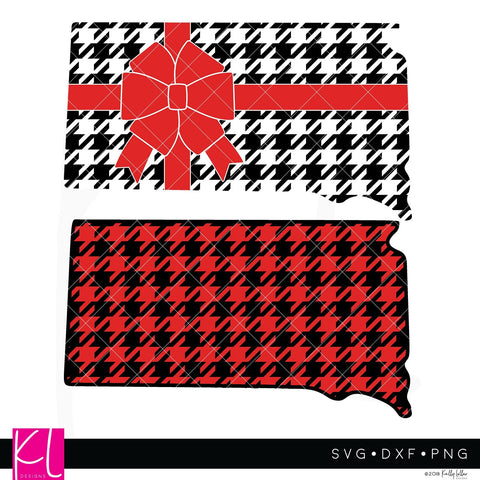 Buffalo Plaid South Dakota SVG Kelly Lollar Designs 