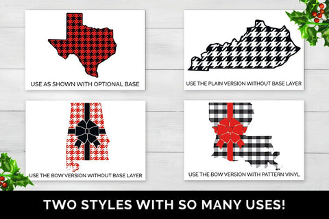 Buffalo Plaid South Dakota SVG Kelly Lollar Designs 