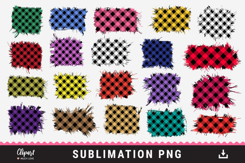 Buffalo plaid sublimation PNG, Tartan plaid backgrounds sublimation design Sublimation ClipartMuchLove 