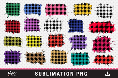 Buffalo plaid sublimation PNG, Tartan plaid backgrounds sublimation design Sublimation ClipartMuchLove 