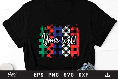 Buffalo Plaid svg, Buffalo plaid seamless pattern SVG, DXF SVG ClipartMuchLove 